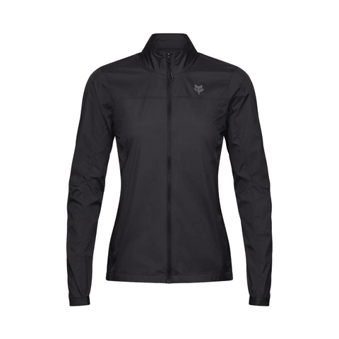Wind Jacket Fox Womens Ranger - Black - Genetik Sport