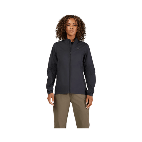 Wind Jacket Fox Womens Ranger - Black - Genetik Sport