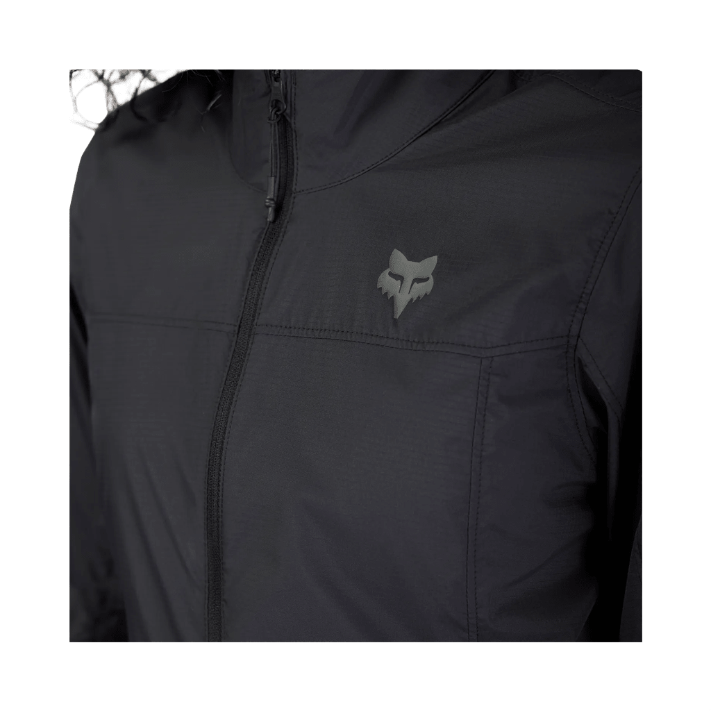 Wind Jacket Fox Womens Ranger - Black - Genetik Sport