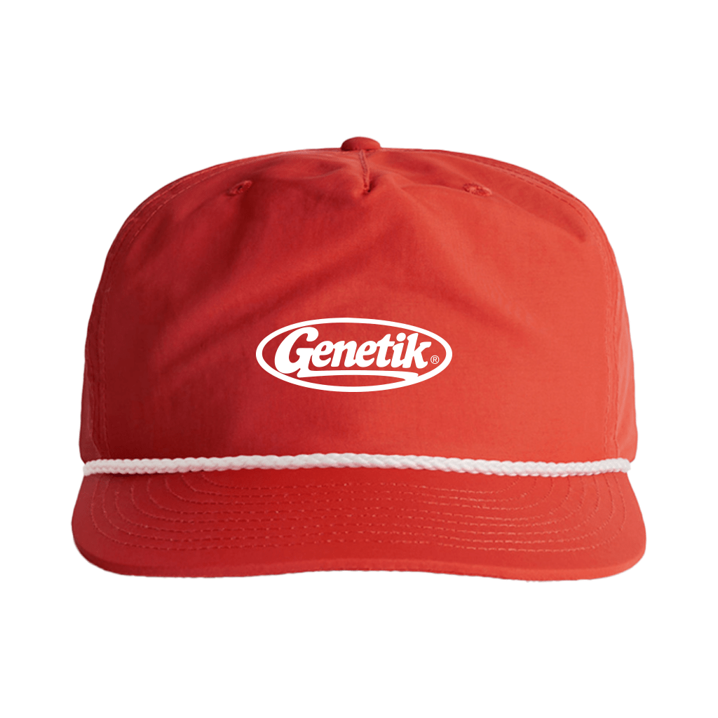 Cap Genetik Workshop Rope - Fire Red - Genetik Sport