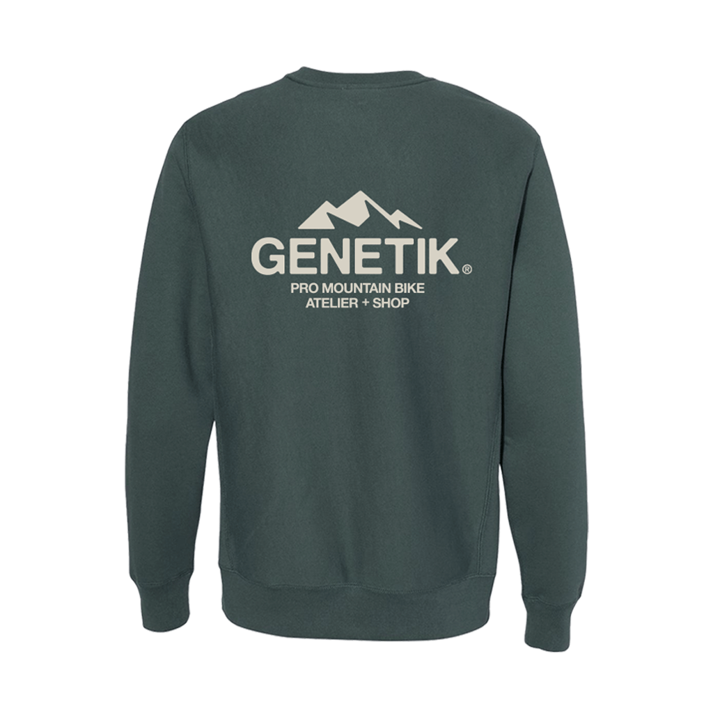 Crewneck Genetik Atelier + Shop - Alpine Green - Genetik Sport