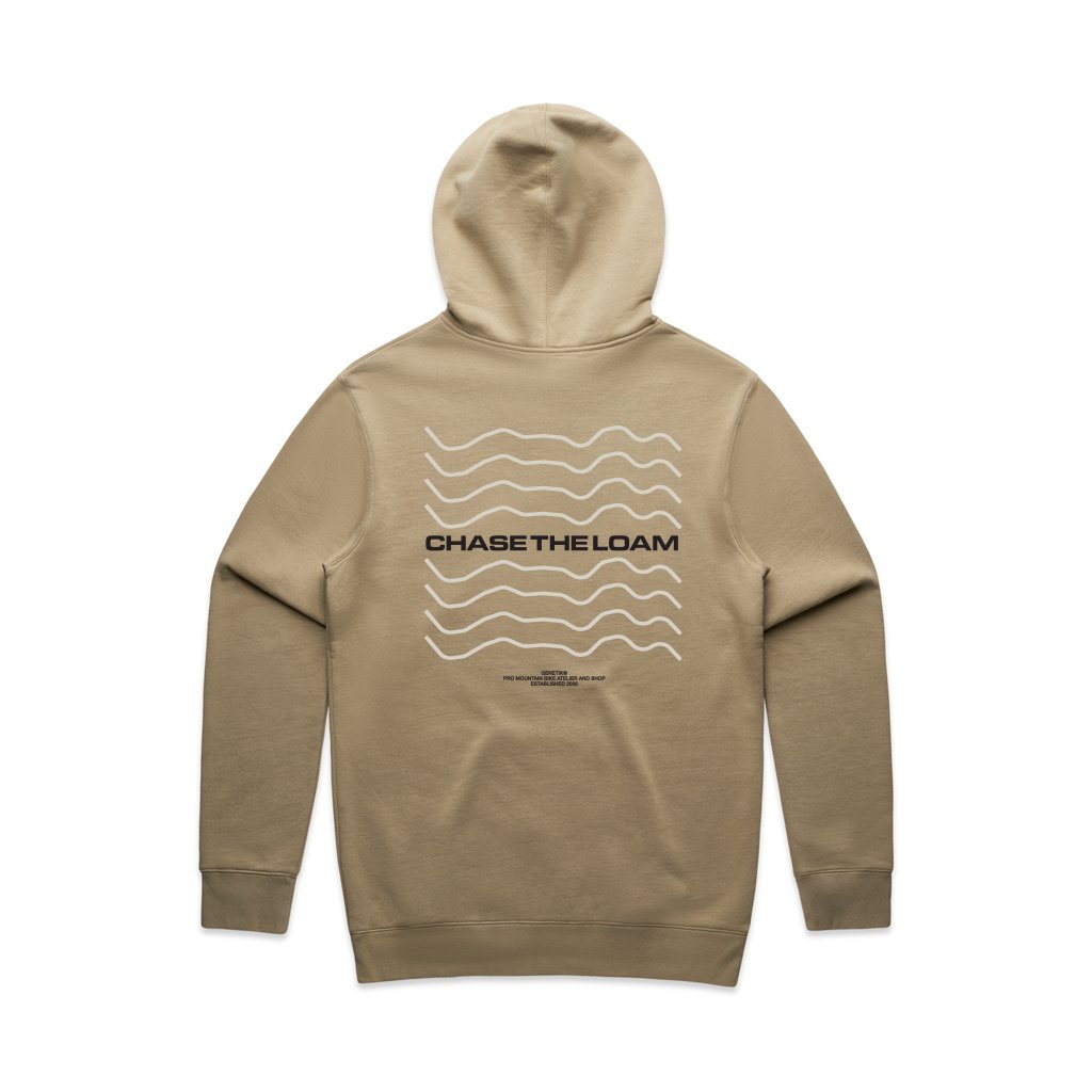 Hoodie Genetik Chase The Loam - Sand - Genetik Sport