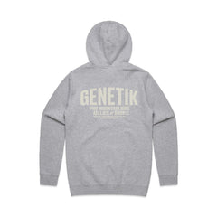 Hoodie Genetik Workshop - Heather Grey - Genetik Sport