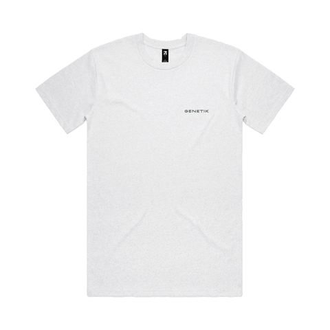 T-Shirt Genetik Eagle - Heather White - Genetik Sport