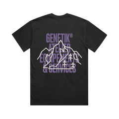 T-Shirt Genetik Peak - Faded Black - Genetik Sport