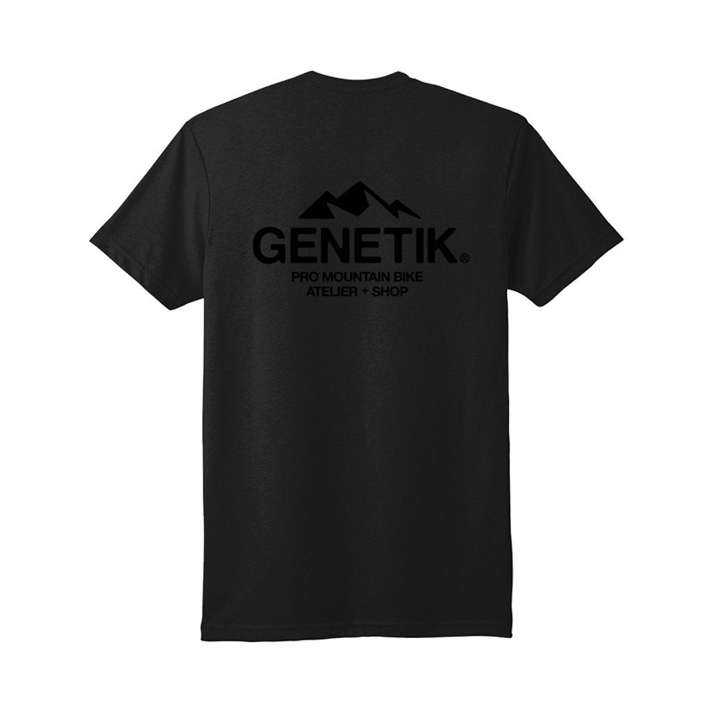 Tech T-Shirt Genetik Atelier + Shop - Black - Genetik Sport