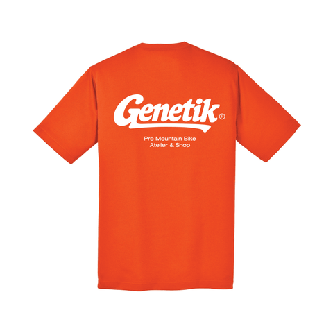 Youth Jersey Genetik Workshop - Orange - Genetik Sport