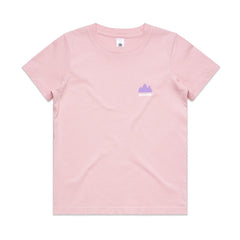 Youth T-Shirt Genetik Trails - Pale Pink - Genetik Sport