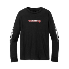 Youth Tech Long Sleeve Genetik Blood - Black - Genetik Sport