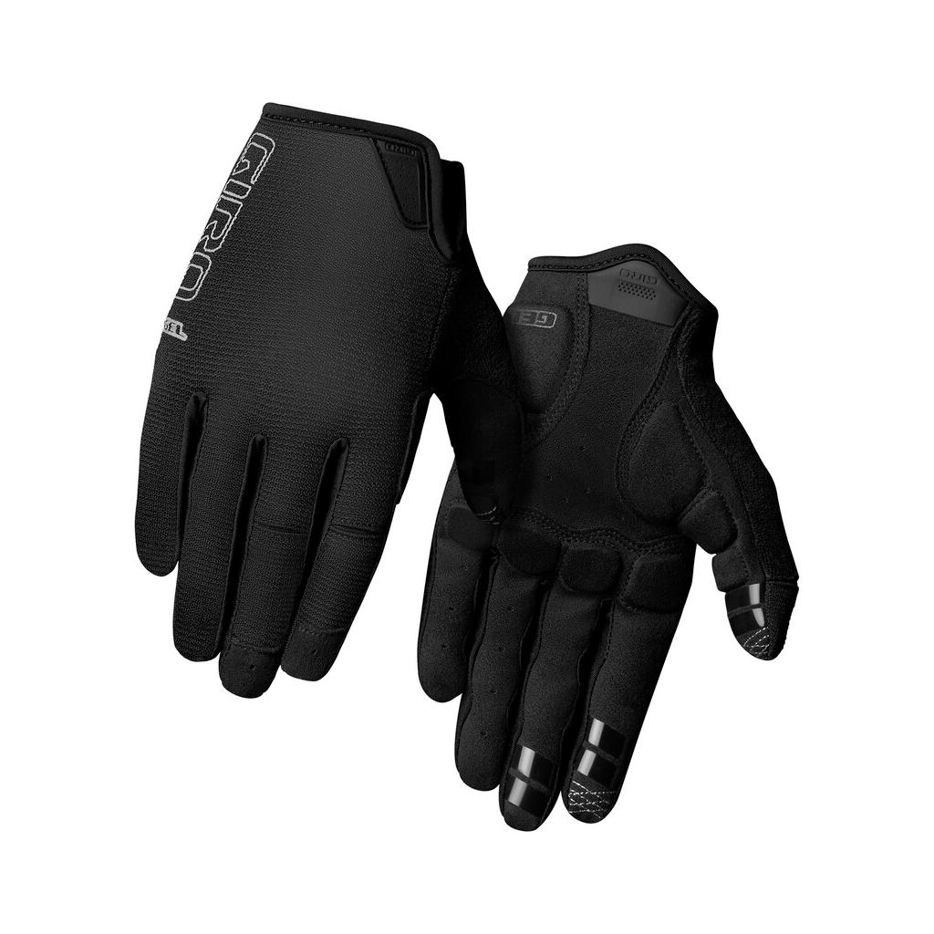 Bike Gloves Giro Womens La DND Gel - Black - Genetik Sport