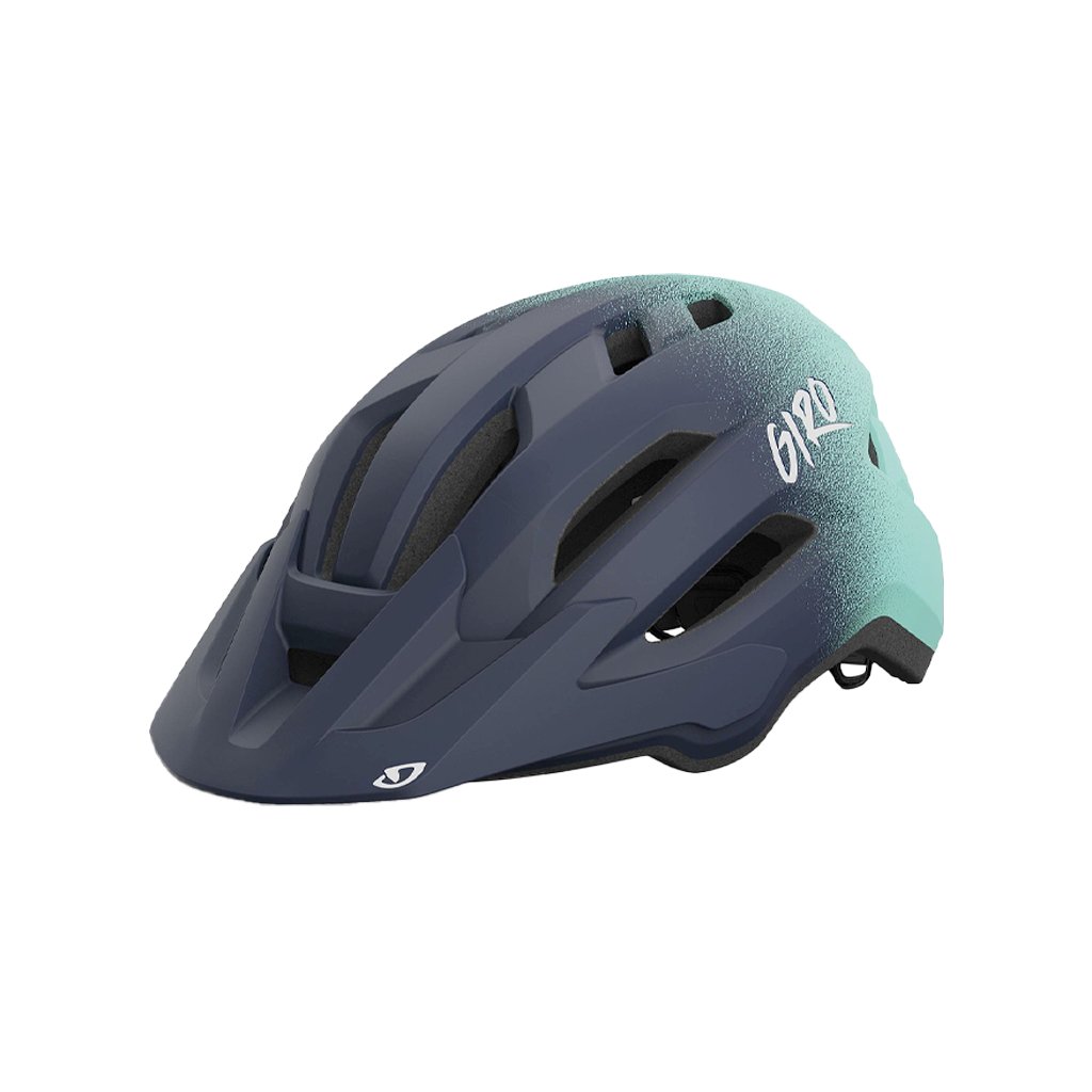 Youth Helmet Giro Fixture II - Midnight Blue/Screaming Teal - Genetik Sport