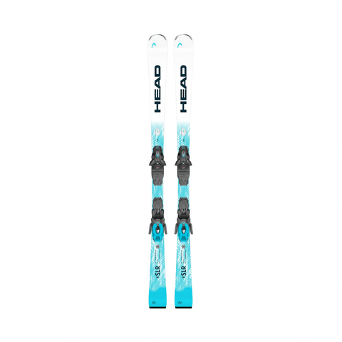 Skis Head WC Rebels e.SLR LYT-PR + PR 11 GW - White/Black - Genetik Sport