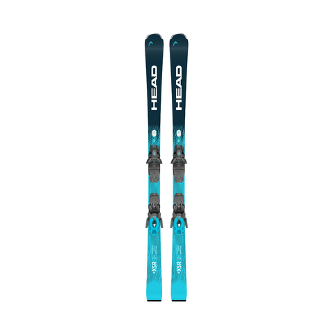 Skis Head WC Rebels e.XSR LYT-PR + PR 11 GW - White/Black - Genetik Sport