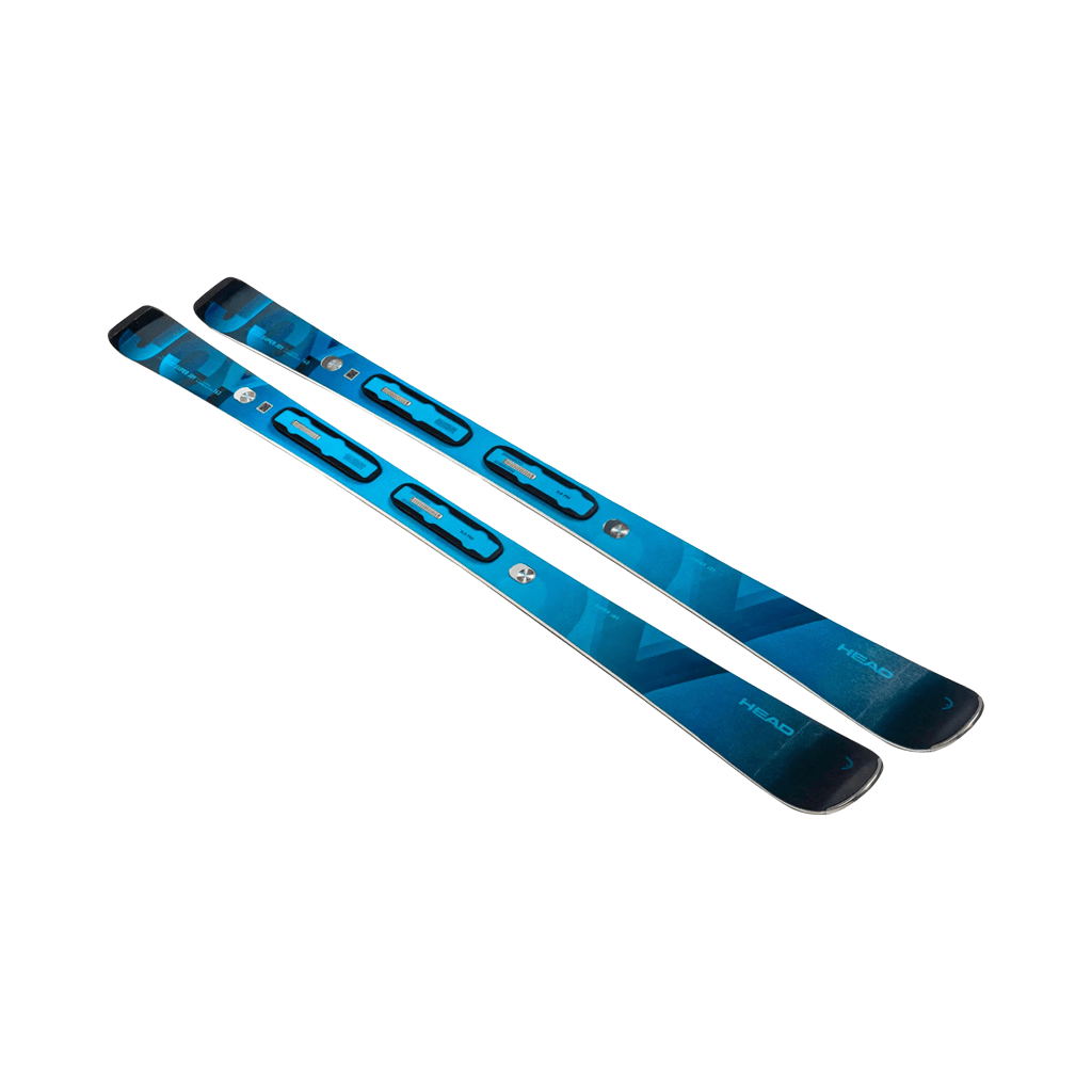 Women's Skis Head e - Super Joy SW + JOY 11 GW SLR - Blue/Black - Genetik Sport