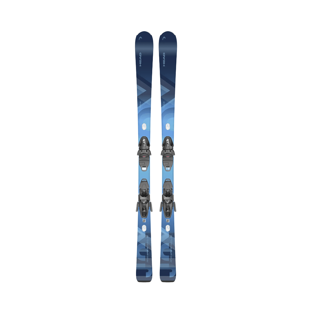 Women's Skis Head e - Super Joy SW + JOY 11 GW SLR - Blue/Black - Genetik Sport