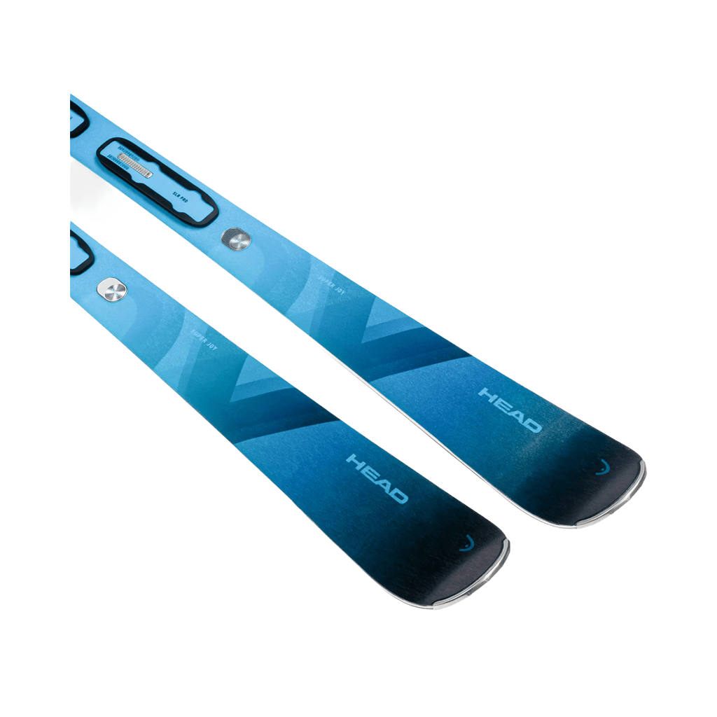 Women's Skis Head e - Super Joy SW + JOY 11 GW SLR - Blue/Black - Genetik Sport