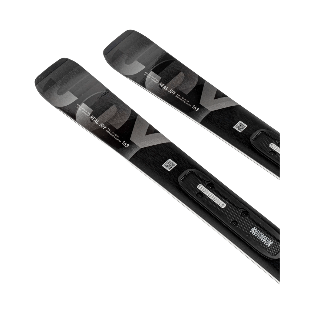 Women's Skis Head e.Real Joy + JOY 9 GW SLR - Black - Genetik Sport