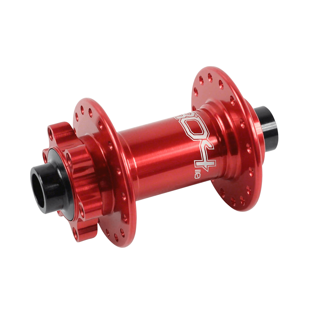 Front Hub Hope Pro 4 15x110mm 32h 6 - Bolts - Red - Genetik Sport