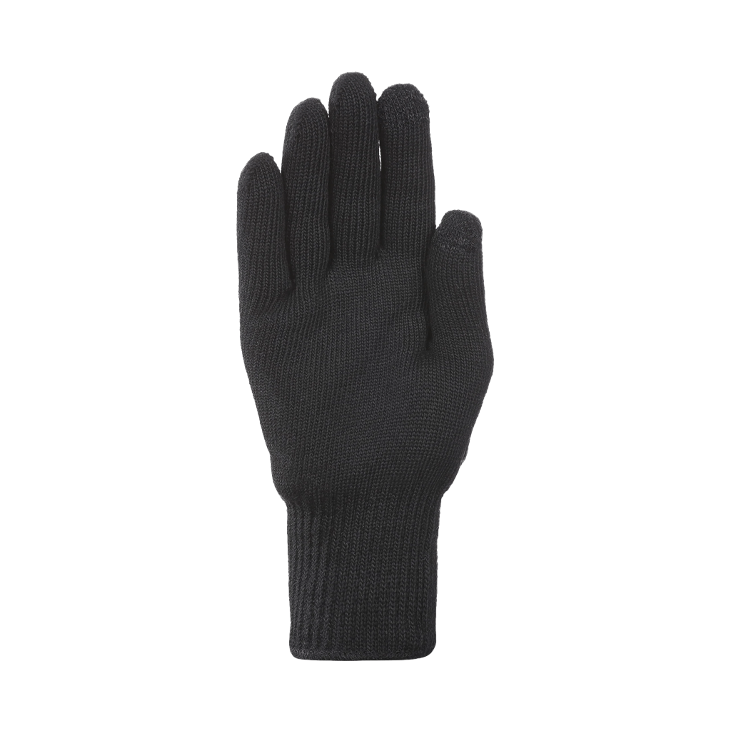 Gloves Liner Womens Kombi The Polypro Touch - Black - Genetik Sport