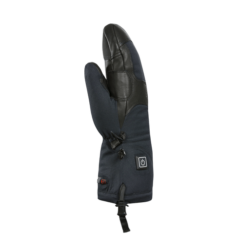 Heated Mitts Womens Kombi Blaze - Black - Genetik Sport
