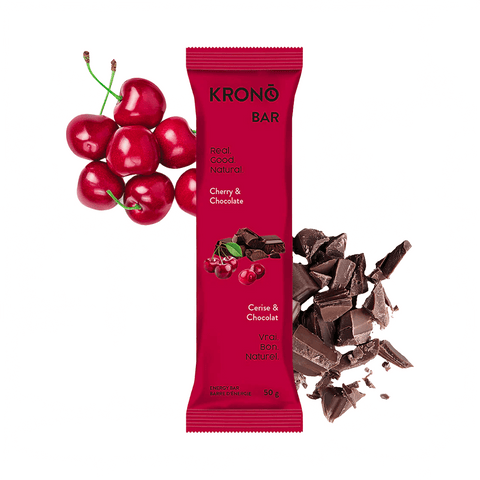 Energy Bar KRONO Cherry & Chocolate 50g - Genetik Sport