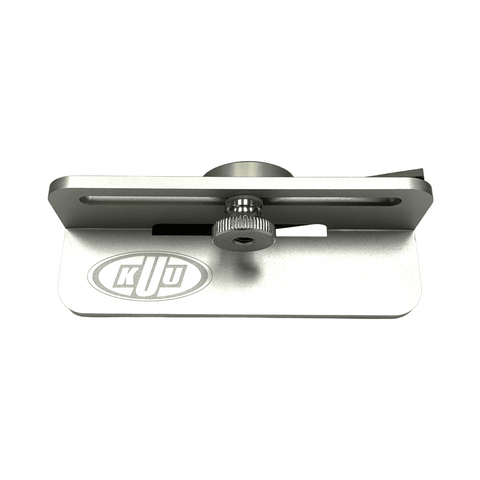 Bevel Guide Kuu 87° Stainless Steel Plate W/ Integrated Clamp - Genetik Sport