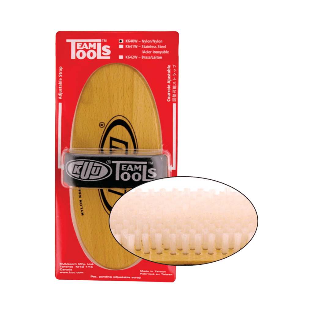 Oval Brush Kuu Nylon Soft (8''X3.5'') - Genetik Sport