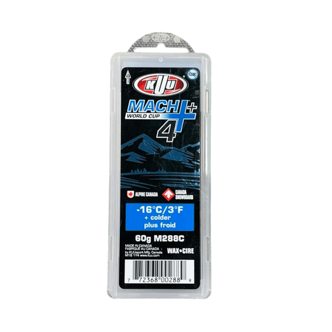 Wax Kuu Mach 4+ WC V - Cold Blue 60g - Genetik Sport