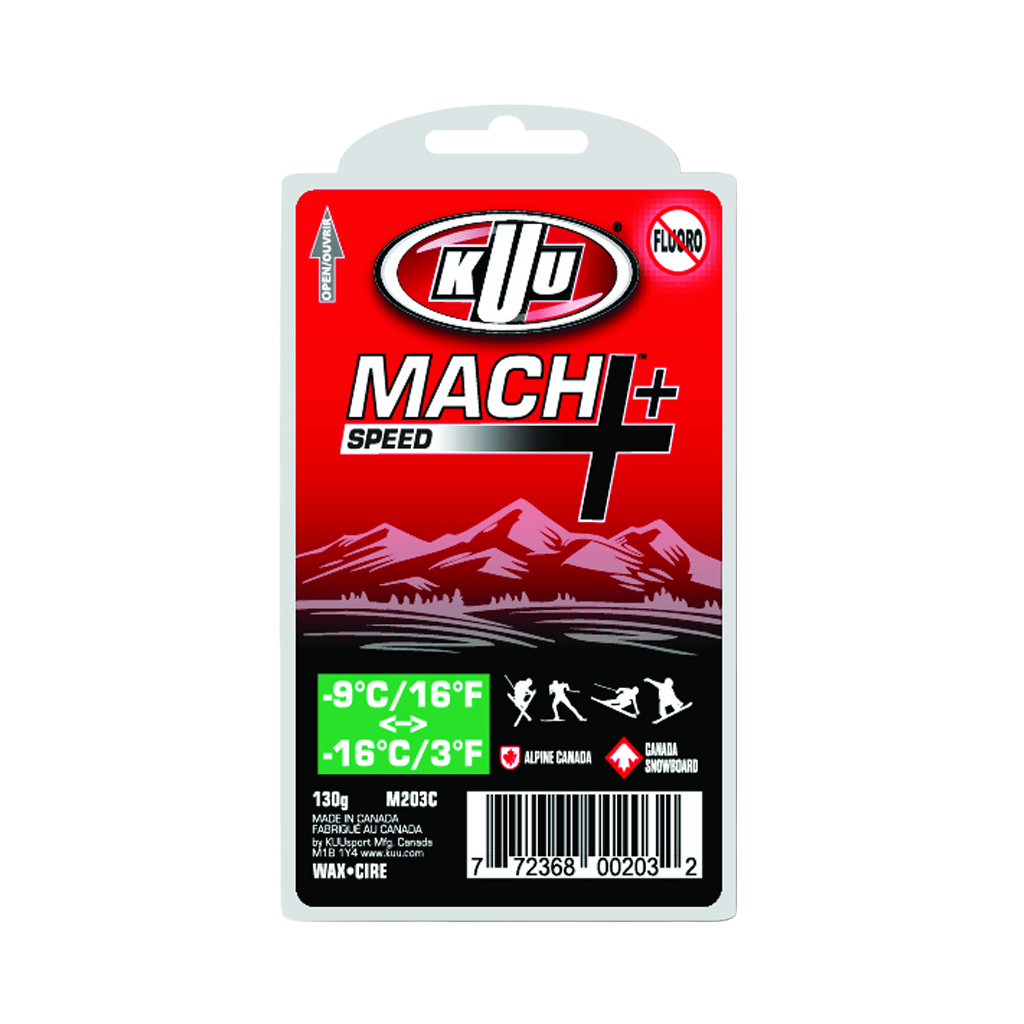 Wax Kuu Mach+ Speed Green 130g - Genetik Sport