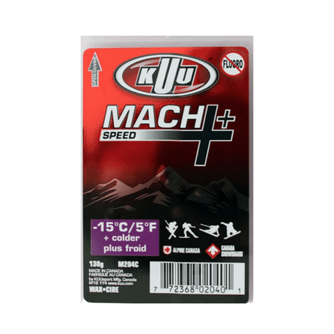 Wax Kuu Mach+ Speed Purple 130g - Genetik Sport