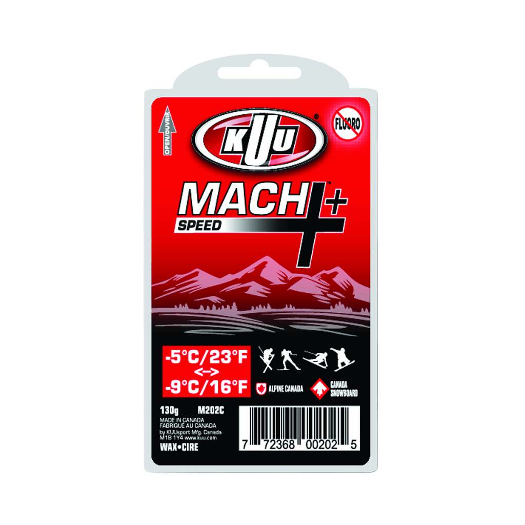 Wax Kuu Mach+ Speed Red 130g - Genetik Sport