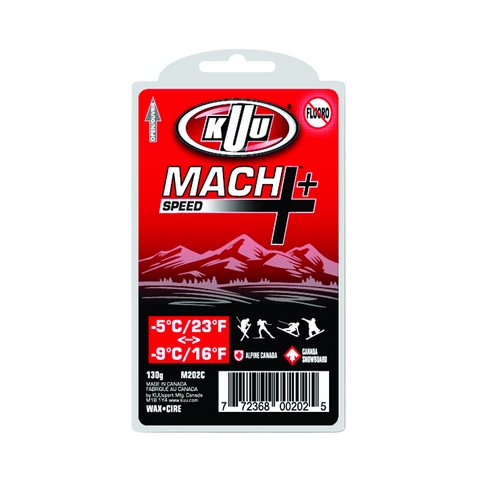Wax Kuu Mach+ Speed Red 130g - Genetik Sport
