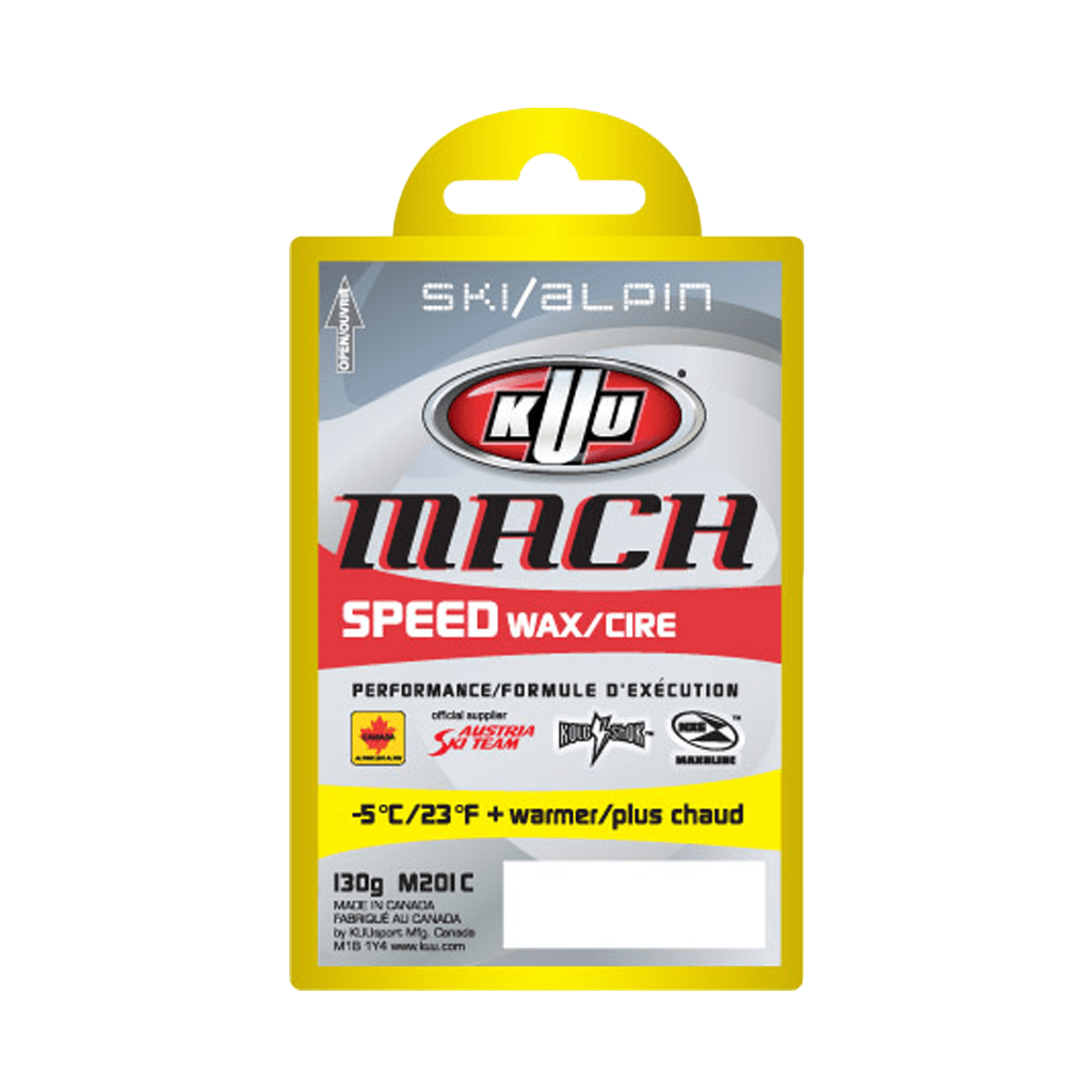 Wax Kuu Mach+ Warm Yellow 130g - Genetik Sport