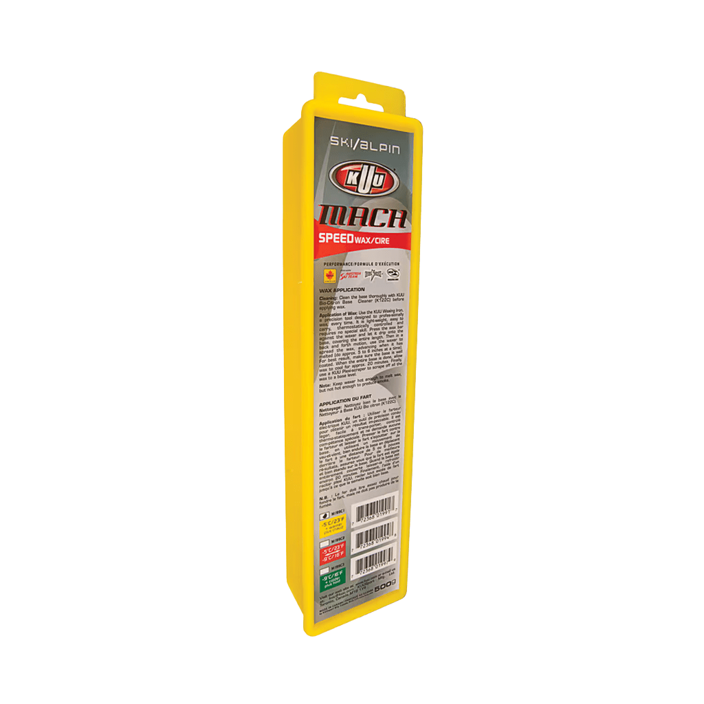 Wax Kuu Mach+ Warm Yellow 500g (Bulk) - Genetik Sport