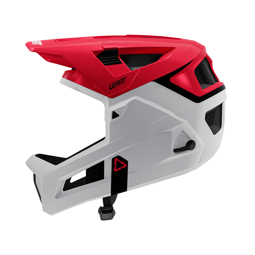 Helmet Leatt Enduro 4.0 V26 - Red/White - Genetik Sport