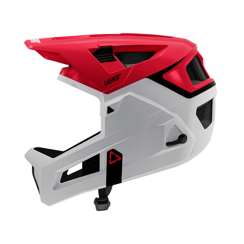 Helmet Leatt Enduro 4.0 V26 - Red/White - Genetik Sport