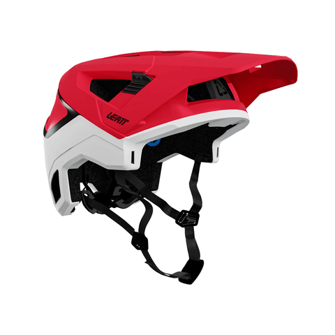 Helmet Leatt Enduro 4.0 V26 - Red/White - Genetik Sport