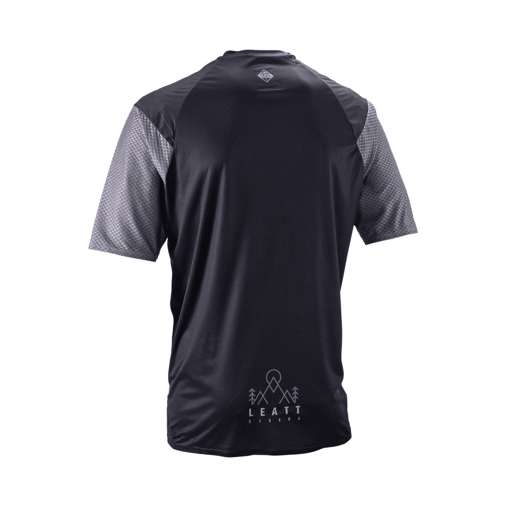 Jersey Leatt Mens Trail 3.0 SS - Ghost Black - Genetik Sport