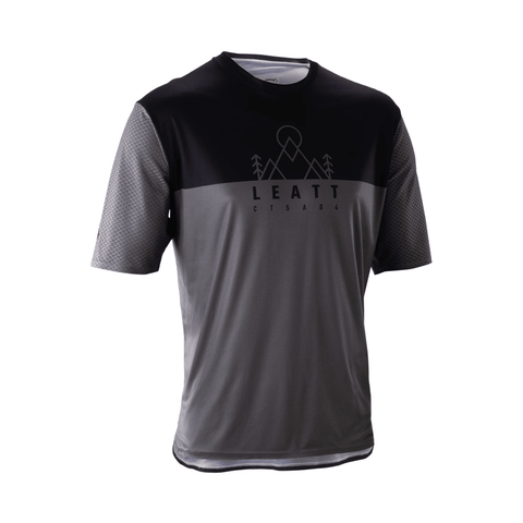 Jersey Leatt Mens Trail 3.0 SS - Ghost Black - Genetik Sport