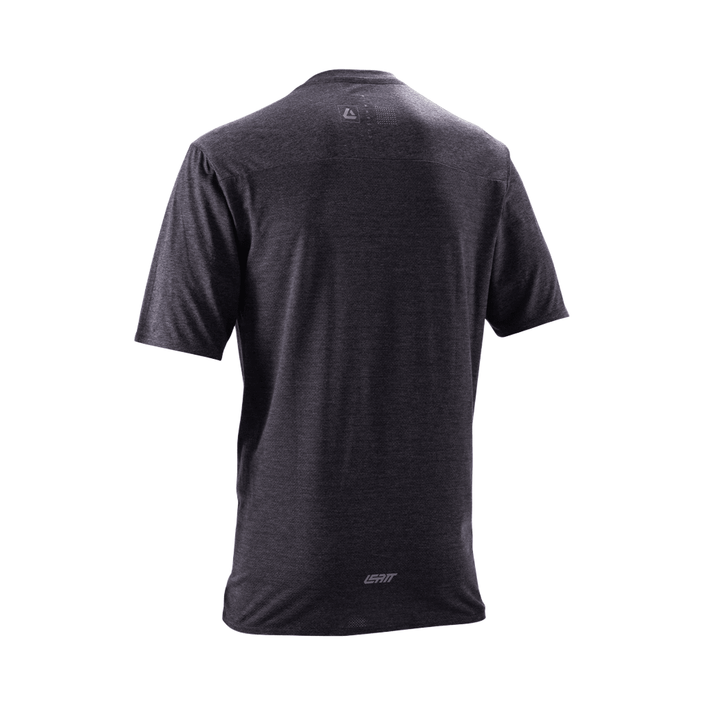Jersey Leatt Mens Trail 4.0 SS - Ghost Black - Genetik Sport