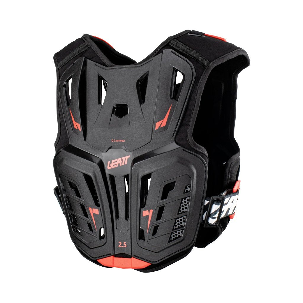 Youth Chest Protector 2.5 Leatt - Black/Red - Genetik Sport