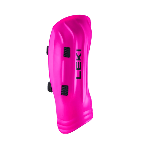 Shin Guard Leki Junior WC Pro (1 Pair) - Neon Pink - Genetik Sport