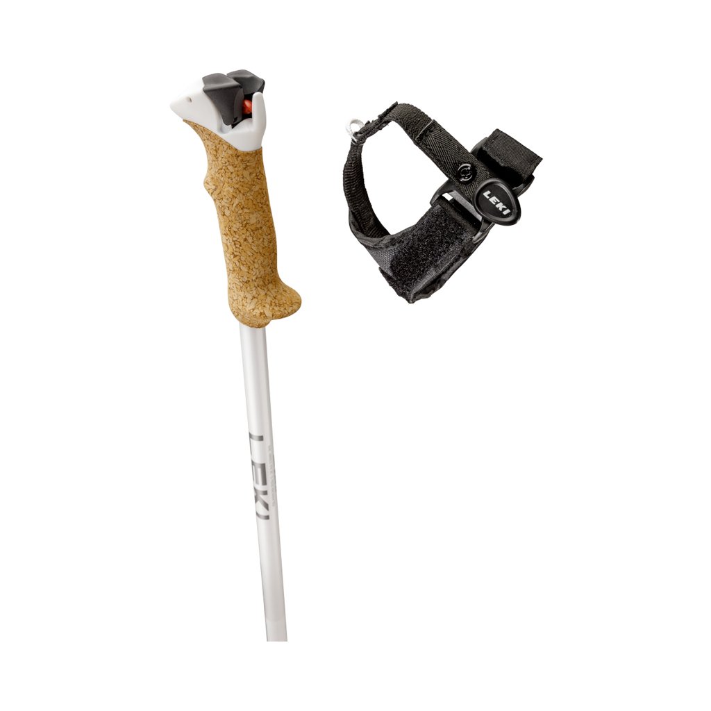 Ski Poles Leki Stella S WS - White/Gold - Genetik Sport