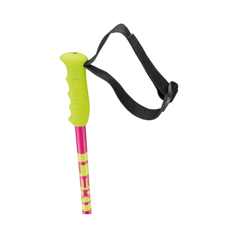 Ski Poles Leki Switch - Neon Magenta/Yellow - Genetik Sport