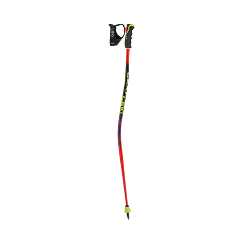 Ski Poles Leki WCR Evo Lite GS TR - Bright Red/Violet - Genetik Sport