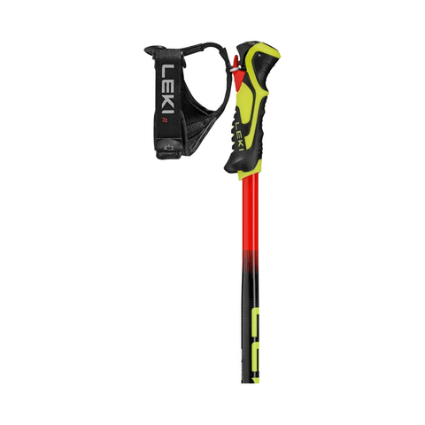 Ski Poles Leki WCR Evo Lite SL TR - Bright Red/Violet - Genetik Sport