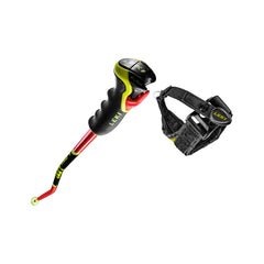 Ski Poles Leki WCR Lite GS 3D - Bright Red/Neon Yellow - Genetik Sport