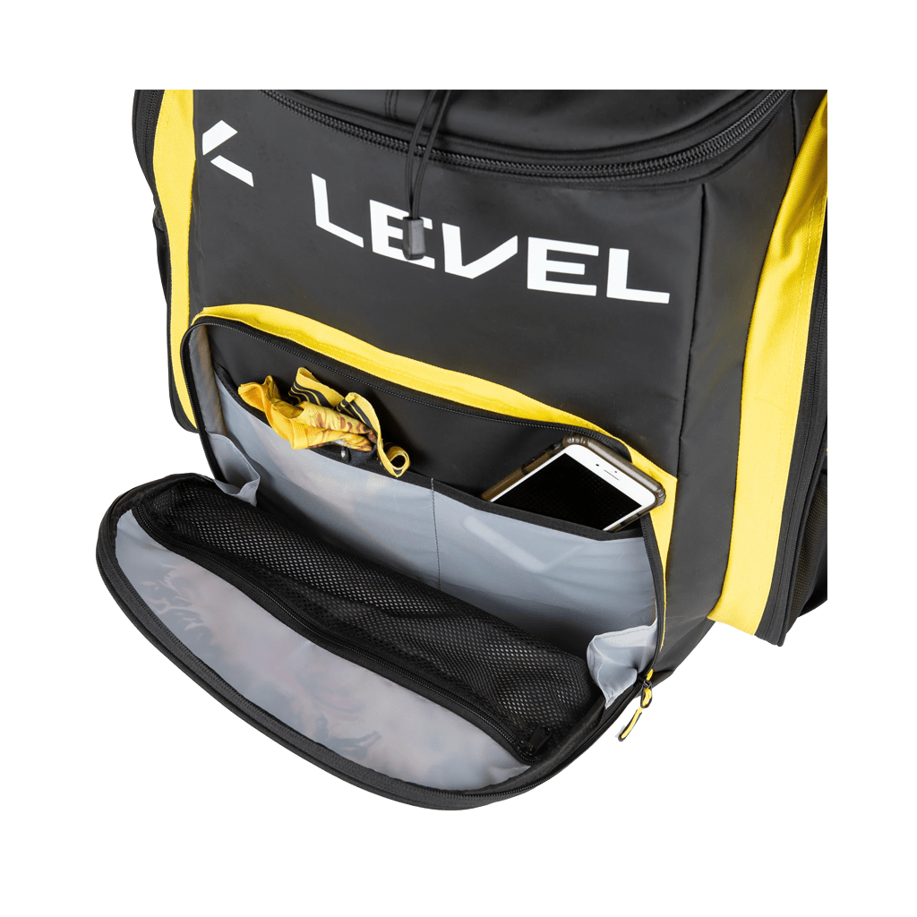 Backpack Level Ski Team 40L - Yellow/Blue - Genetik Sport