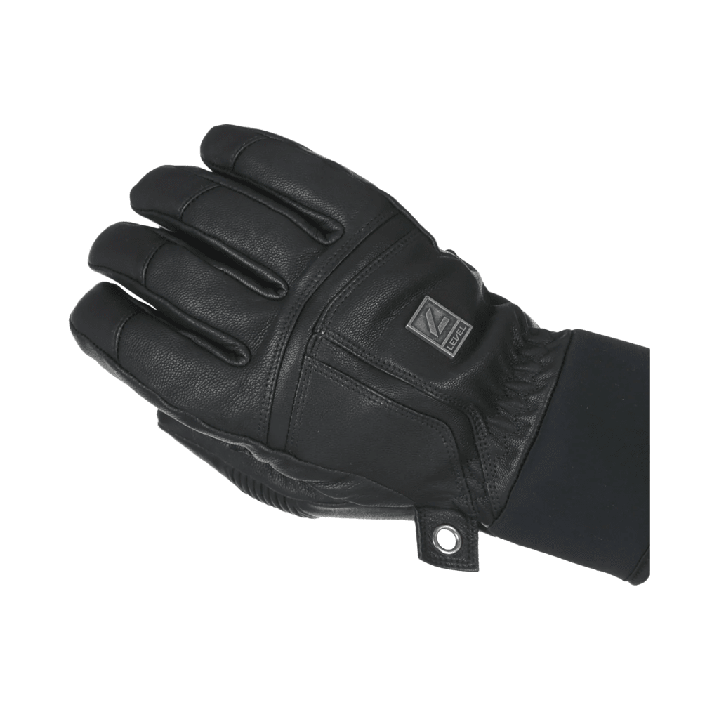 Gloves Level Off Piste Leather - Black - Genetik Sport