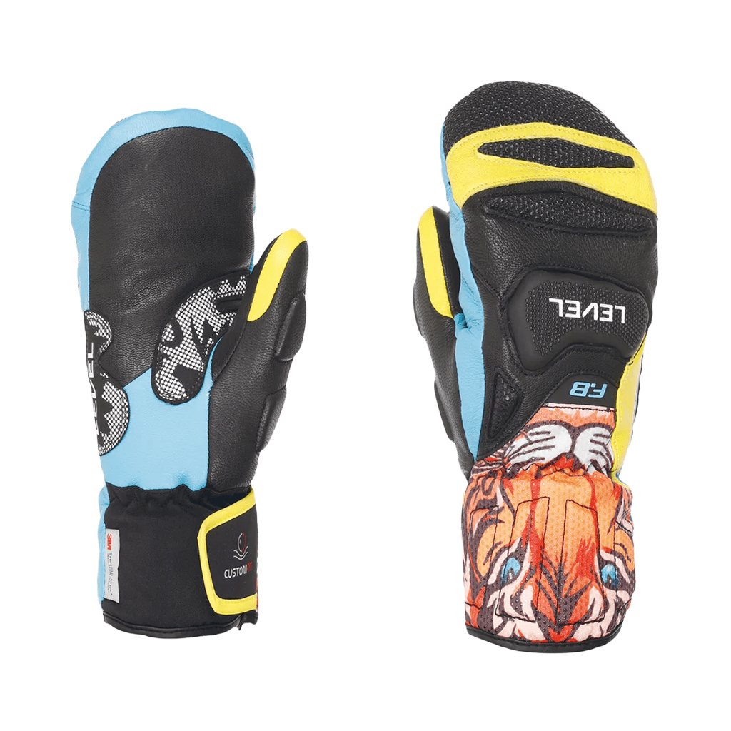 Mitts Level SQ Jr CF - Orange - Genetik Sport